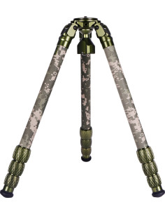 Treppiede in carbonio CT-3204 Camouflage