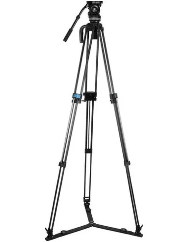 TREPPIEDE SQ75 VIDEO CON TESTA FLUIDA VHS10 SEMISFERA 75MM