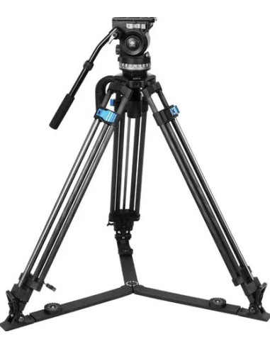 TREPPIEDE SQ75 VIDEO CON TESTA FLUIDA VHS10 SEMISFERA 75MM
