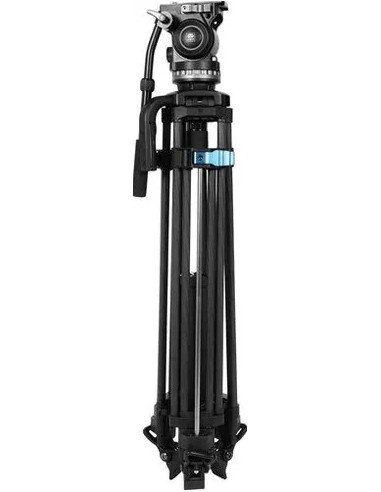 TREPPIEDE SQ75 VIDEO CON TESTA FLUIDA VHS10 SEMISFERA 75MM