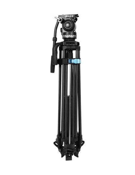 TREPPIEDE SQ75 VIDEO CON TESTA FLUIDA VHS10 SEMISFERA 75MM