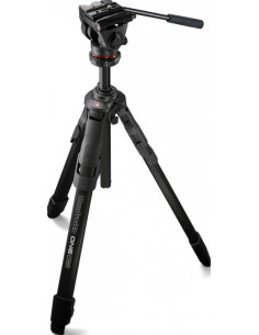 ONE Treppiede in Alluminio con Testa Fluida 500X