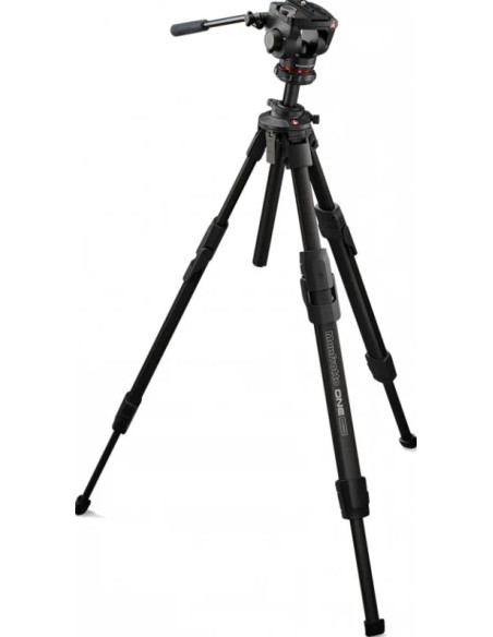 ONE Treppiede in Alluminio con Testa Fluida 500X