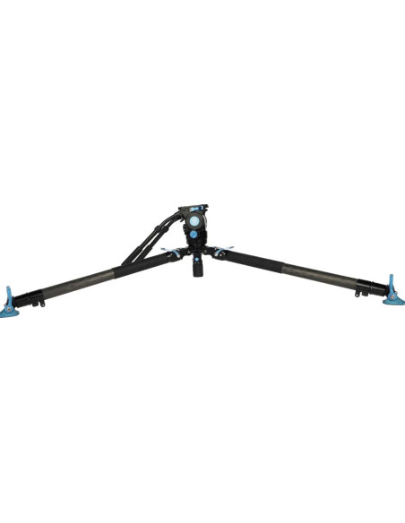 Kit treppiede video professionale SVT75 + SVH15 LITE Rapid in fibra di carbonio
