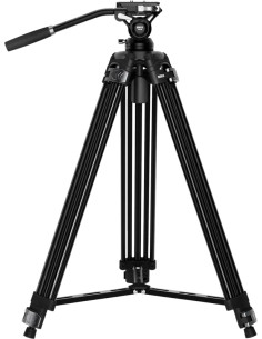 EL-VT01 TREPPIEDE BROADCAST CON TESTA VIDEO SU BASE LIVELLANTE 75MM