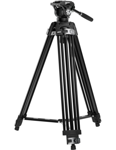 EL-VT01 TREPPIEDE BROADCAST CON TESTA VIDEO SU BASE LIVELLANTE 75MM