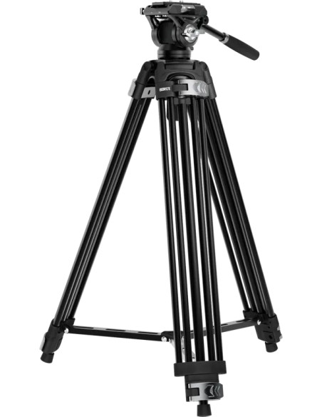 EL-VT01 TREPPIEDE BROADCAST CON TESTA VIDEO SU BASE LIVELLANTE 75MM