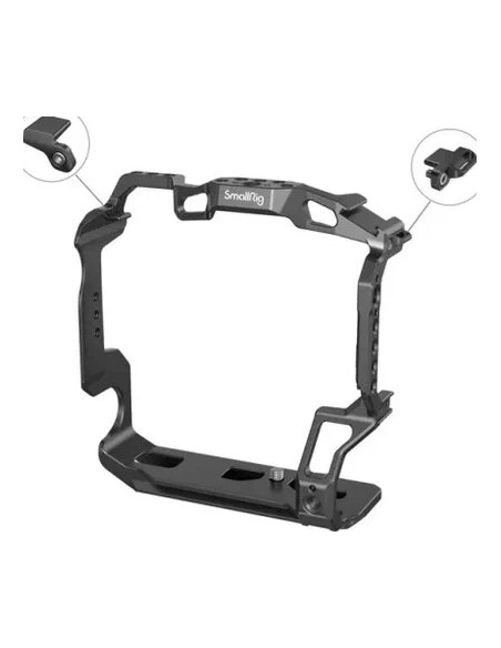 Gabbia per EOS R5/R6/R5 C con alloggiamento per BG-R10 Battery Grip