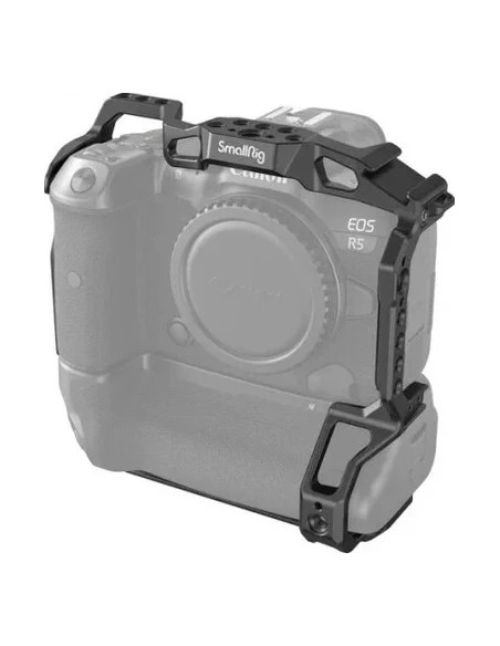 Gabbia per EOS R5/R6/R5 C con alloggiamento per BG-R10 Battery Grip