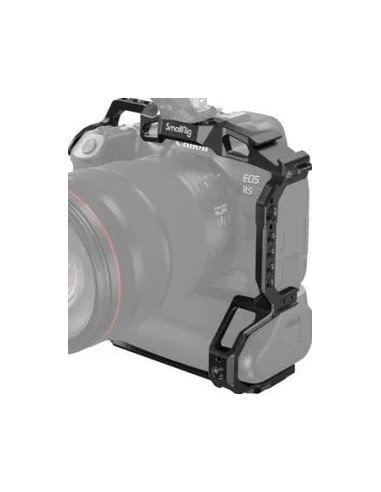 Gabbia per EOS R5/R6/R5 C con alloggiamento per BG-R10 Battery Grip