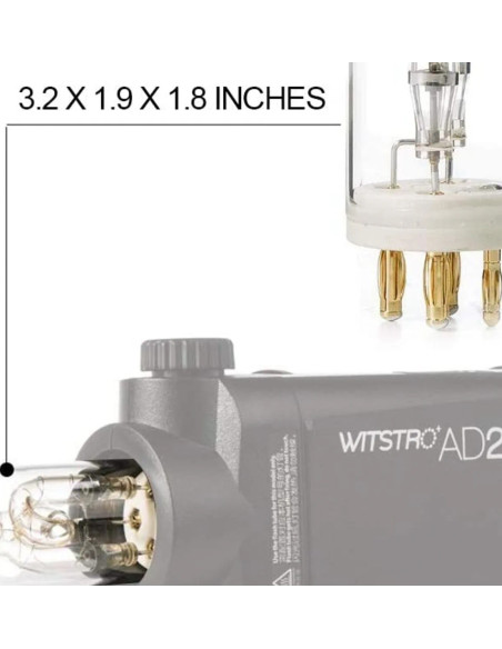 Lampada Flash Per AD-200