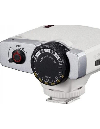 Retro Camera Flash Lux Junior White