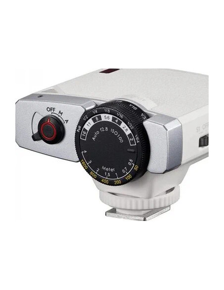 Retro Camera Flash Lux Junior White