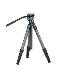 SIRUI TREPPIEDE STANDARD SERIES CARBONIO ST-125 + TESTA VIDEO VA-5