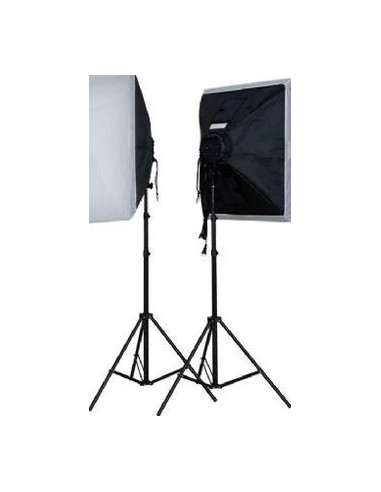 SLHK4-SB5050 set di attrezzature per studio fotografico Nero