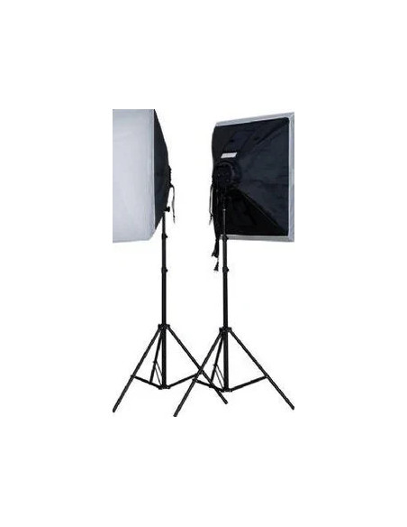 SLHK4-SB5050 set di attrezzature per studio fotografico Nero