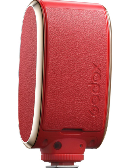Retro Camera Flash Lux Senior Rosso