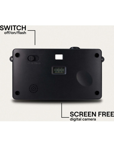 Screen Free Digital Cameras Bianco Artico