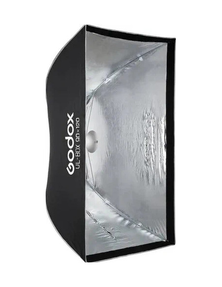 Softbox UL a chiusura rapida 90x120cm con griglia