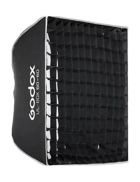 Softbox UL a chiusura rapida 60x60cm con griglia