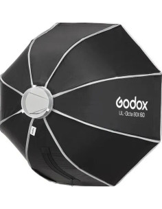Softbox UL ottagonale a chiusura rapida 60cm con griglia