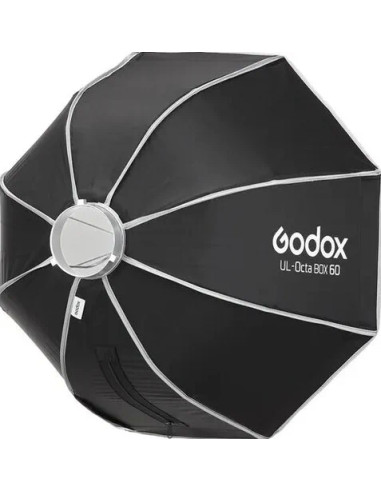 Softbox UL ottagonale a chiusura rapida 60cm con griglia