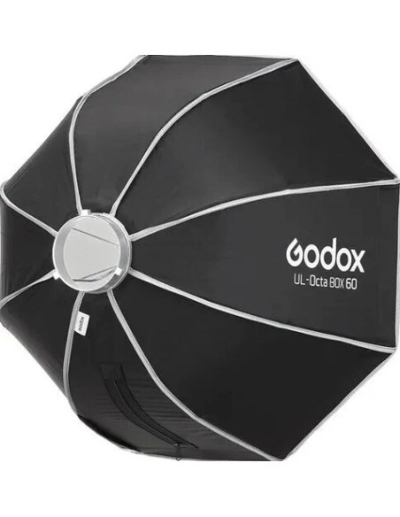 Softbox UL ottagonale a chiusura rapida 60cm con griglia