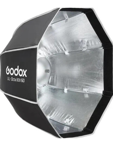 Softbox UL ottagonale a chiusura rapida 60cm con griglia
