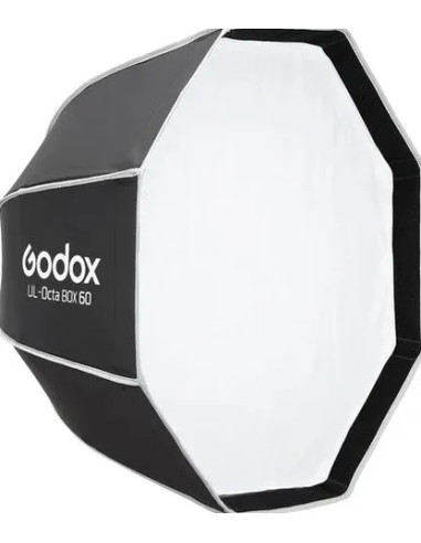 Softbox UL ottagonale a chiusura rapida 60cm con griglia