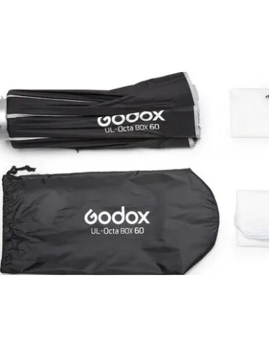 Softbox UL ottagonale a chiusura rapida 60cm con griglia