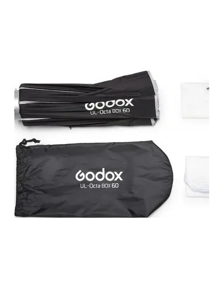 Softbox UL ottagonale a chiusura rapida 60cm con griglia