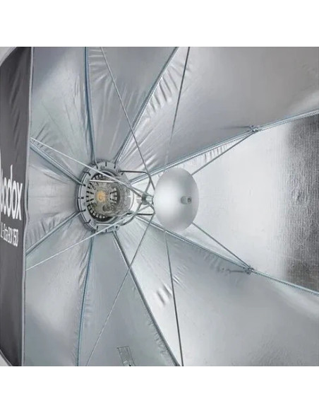 Softbox UL ottagonale a chiusura rapida 150cm con griglia