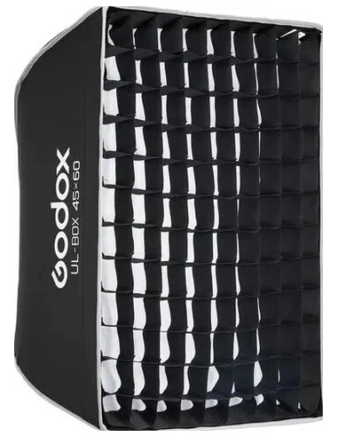 Softbox UL a chiusura rapida 45x60cm con griglia
