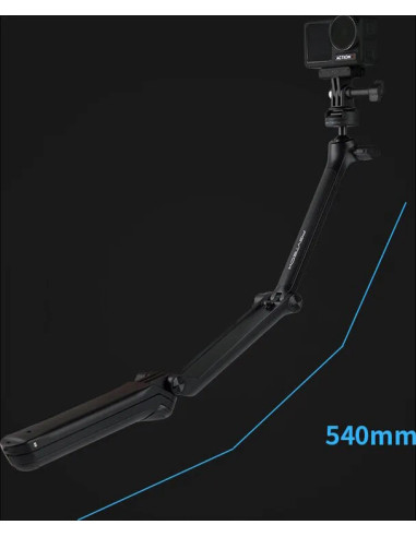 P-GM-158 treppiede Action camera 3 gamba/gambe Nero
