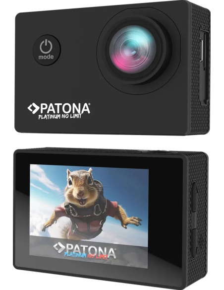 Platinum Action Cam Life SL4 3K Con APP di Controllo