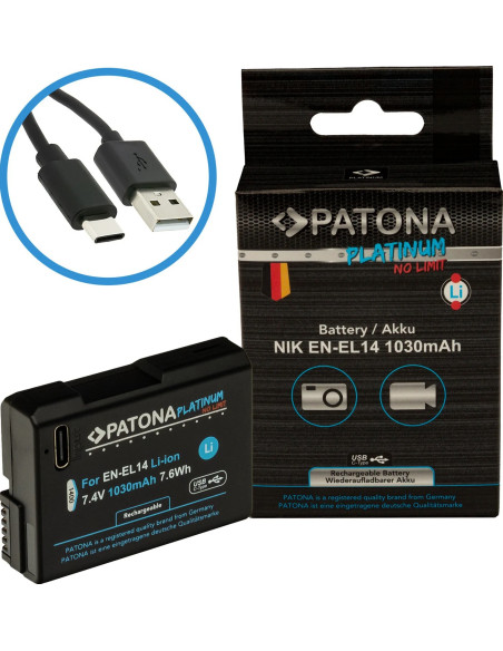 EN-EL14 Platinum con USB-C