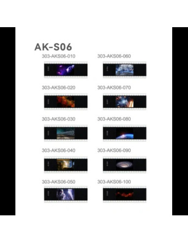 Godox AK-S06 Set Diapositive 6 per Proiettore AK-R21 - 10pz