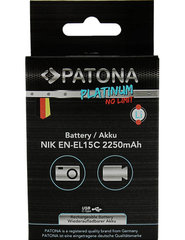 EN-EL15 Platinum con USB-C