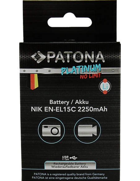 EN-EL15 Platinum con USB-C
