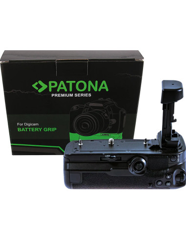 Impugnatura Premium BG-R10 per Canon EOSR 5 per 2 batterie LP-E6NH LP-E6N o LP-E6 incluso telecomando battery grip