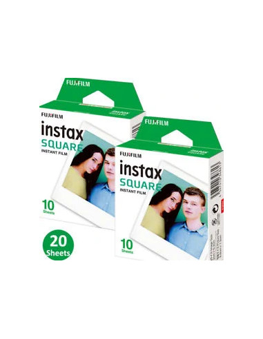 Instax Square Film 6x6 20 Double