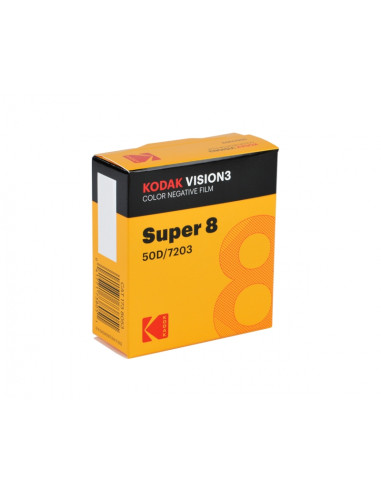 KODAK VISION3 50D SUPER 8 COLOR NEGATIVE FILM