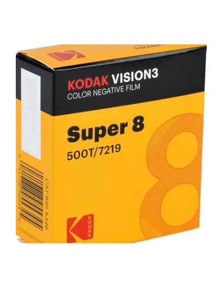KODAK VISION3 500T SUPER 8 COLOR NEGATIVE FILM