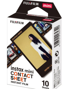 Instax MINI Contact Sheet Film Nero