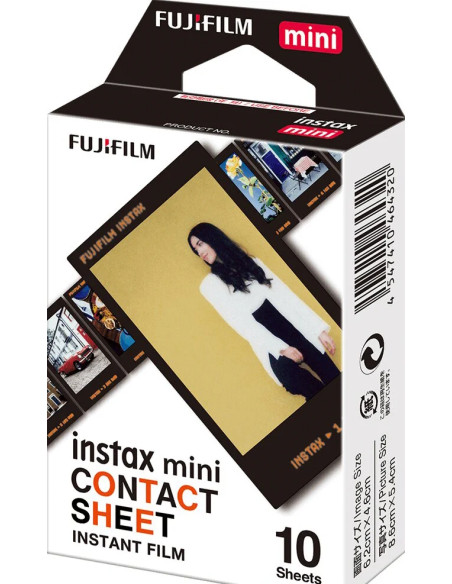 Instax MINI Contact Sheet Film Nero