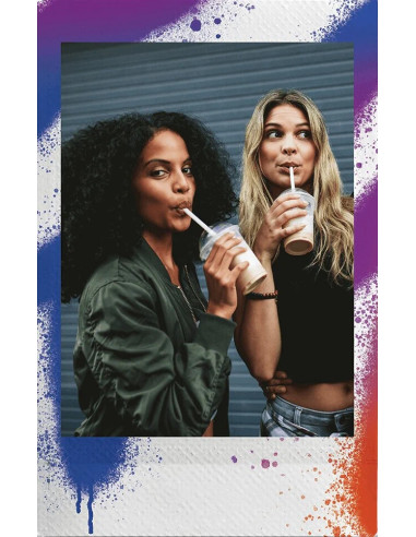 Instax MINI Spray Art Film Multicolore