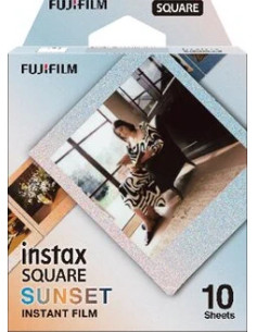 INSTAX SQUARE Sunset pellicola per istantanee 10 pz 62 x 62 mm