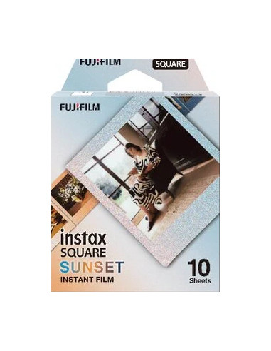 INSTAX SQUARE Sunset pellicola per istantanee 10 pz 62 x 62 mm