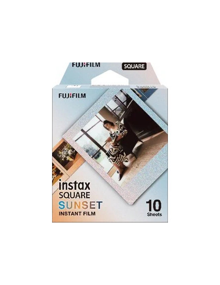 INSTAX SQUARE Sunset pellicola per istantanee 10 pz 62 x 62 mm
