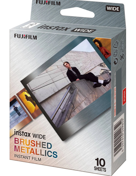Pellicole Instax Wide (10 foto) Brushed Metallics